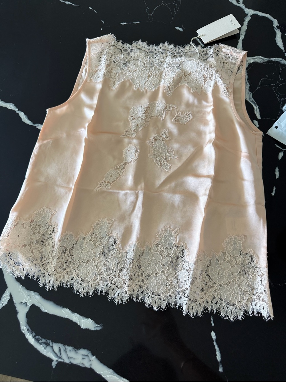 Doen VIVIANE TOP -- PEACH SORBET